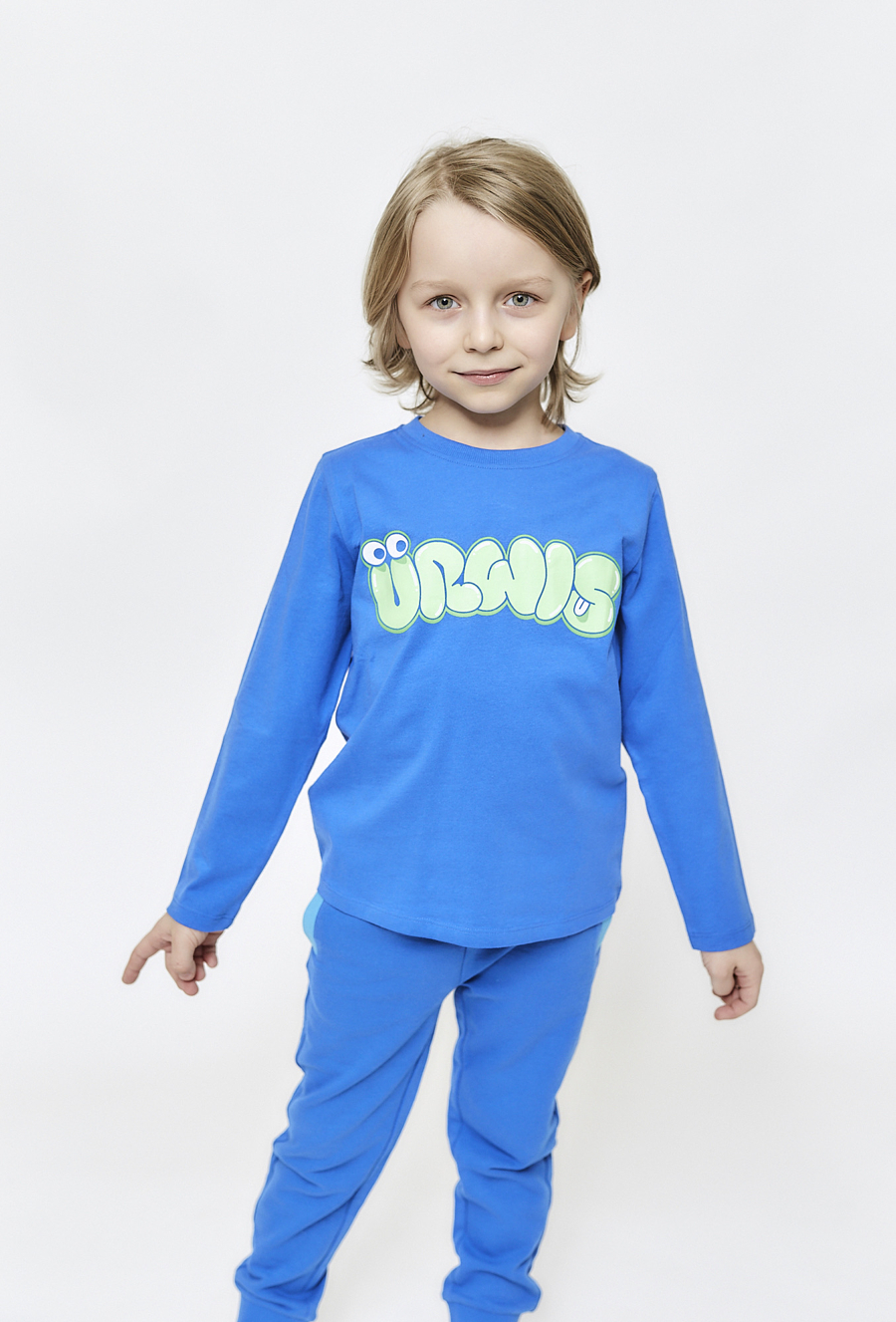 Bluzka chłopięca z długim rękawem