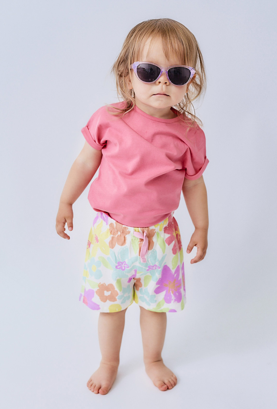 Różowa koszulka niemowlęca