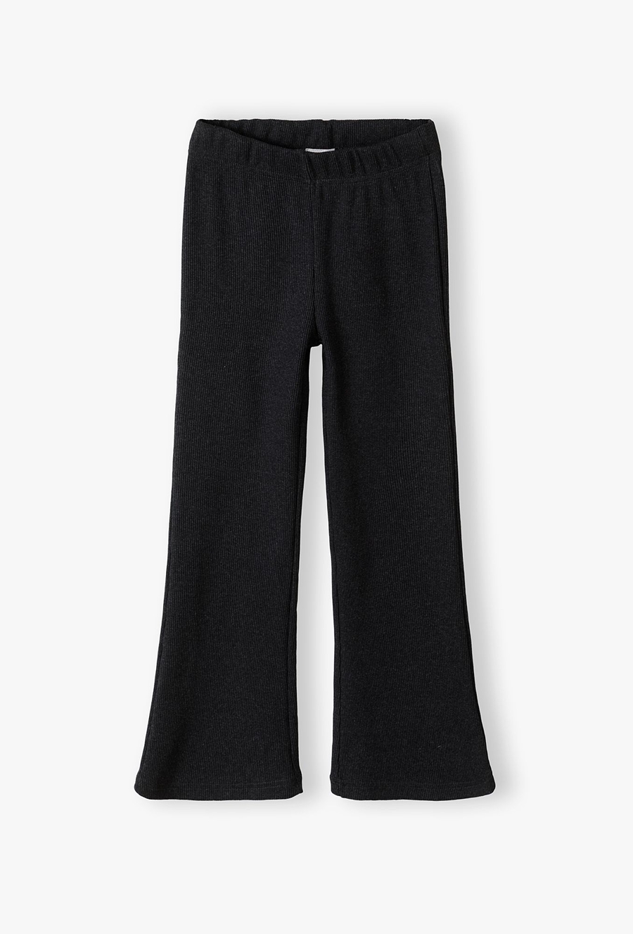 Czarne spodnie dziewczęce - Flare- Limited Edition