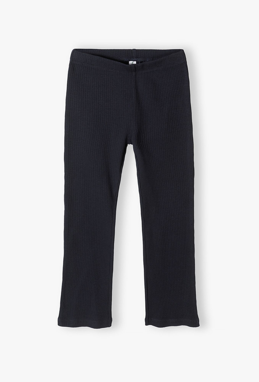 Granatowe spodnie dziewczęce w prążki - Max&Mia