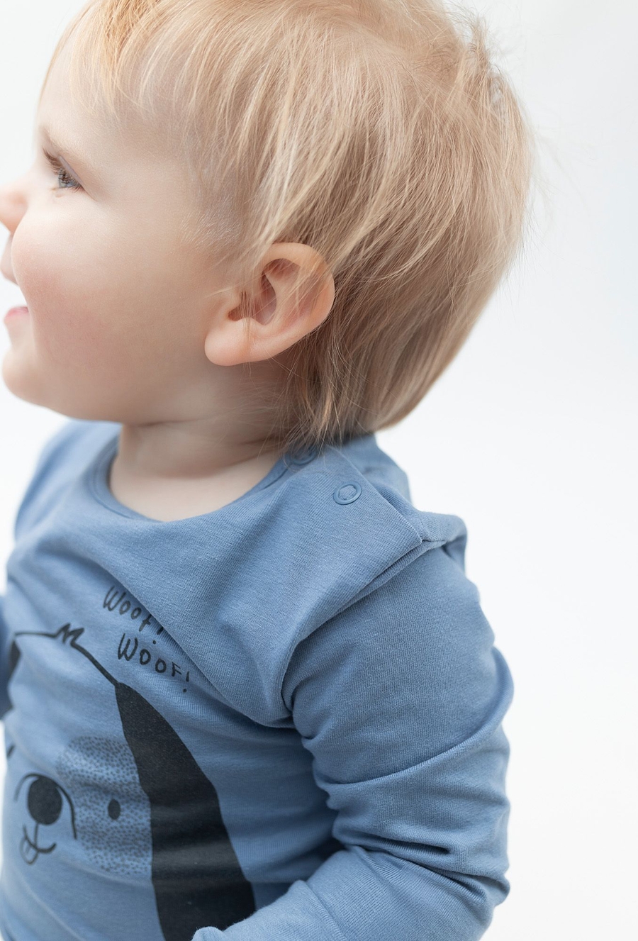 Body z długim rękawem z nadrukiem