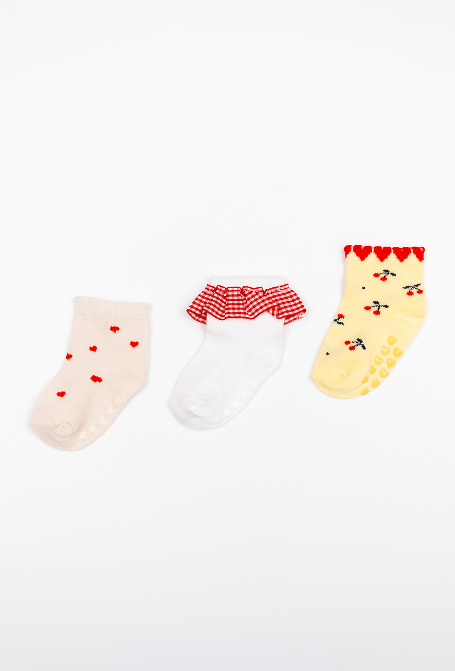 Skarpetki dziewczęce 3-pak