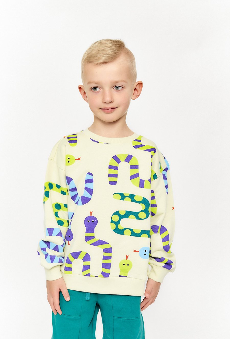 Bluza nierozpinana z nadrukiem