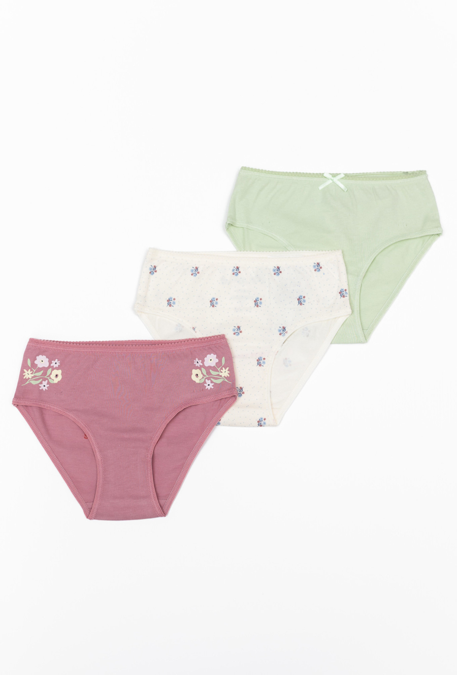 Majtki dziewczęce 3-pak