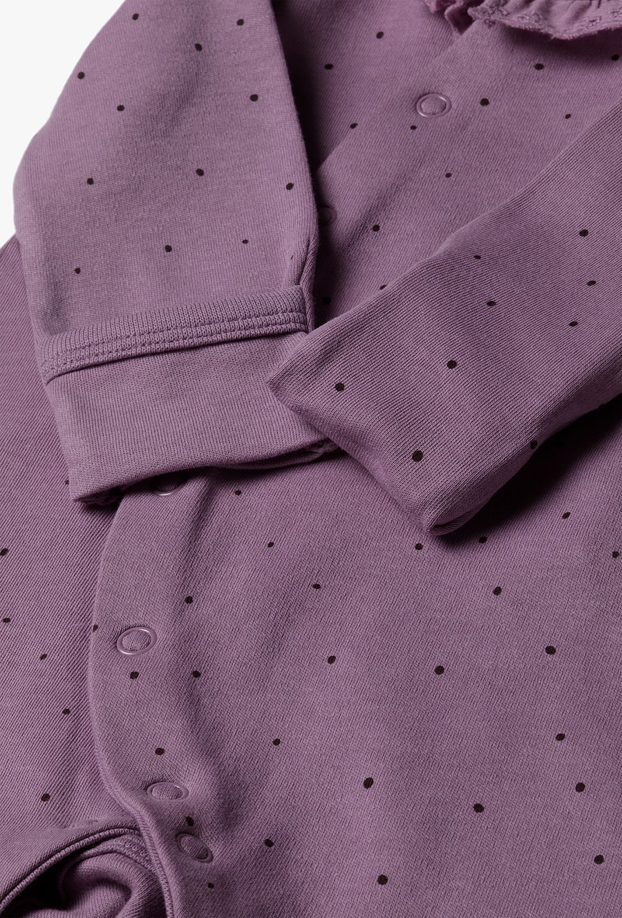 Fioletowy pajac dla niemowlaka - 510.15.