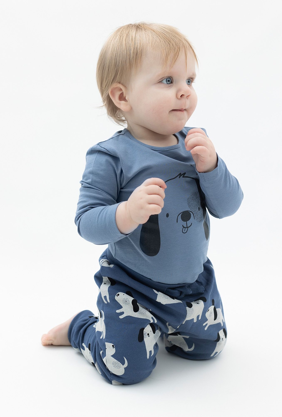 Body z długim rękawem z nadrukiem