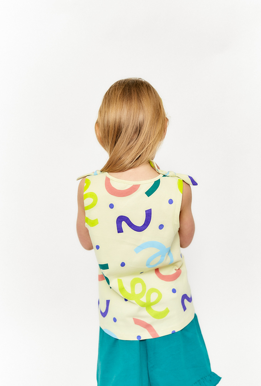 Koszulka bez rękawów z wiązaniami