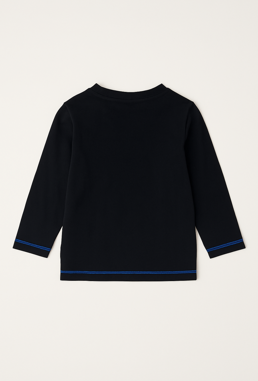 Bluzka dziecięca granatowa z nadrukiem pieska.