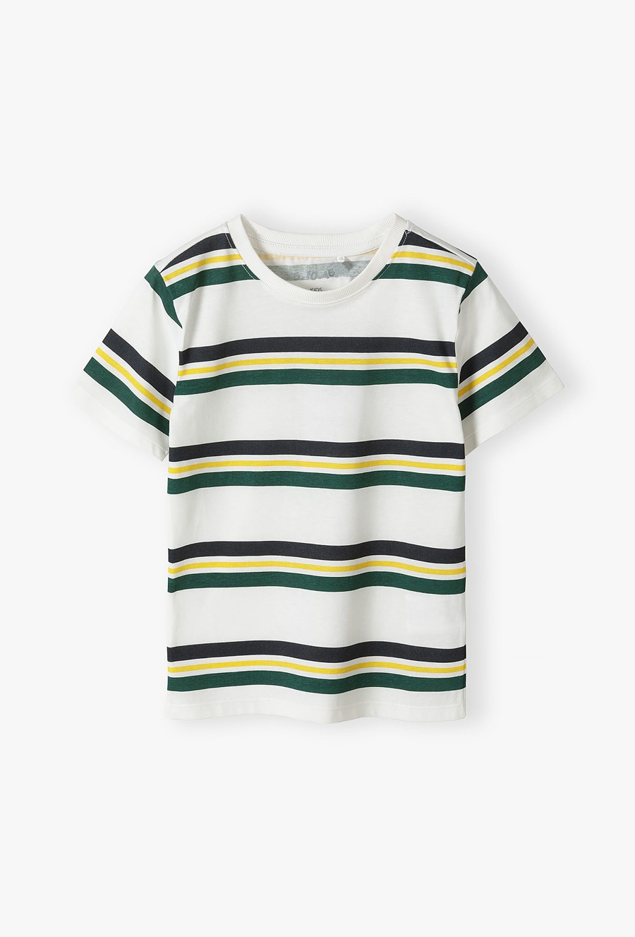 Bawełniany t-shirt chłopięcy w paski - 510.15.