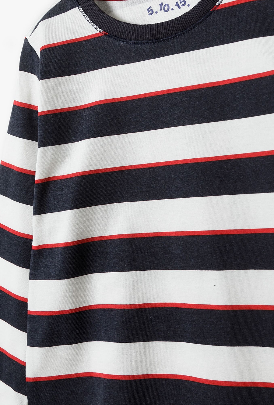 Bawełniana bluzka chłopięca w paski - 510.15.