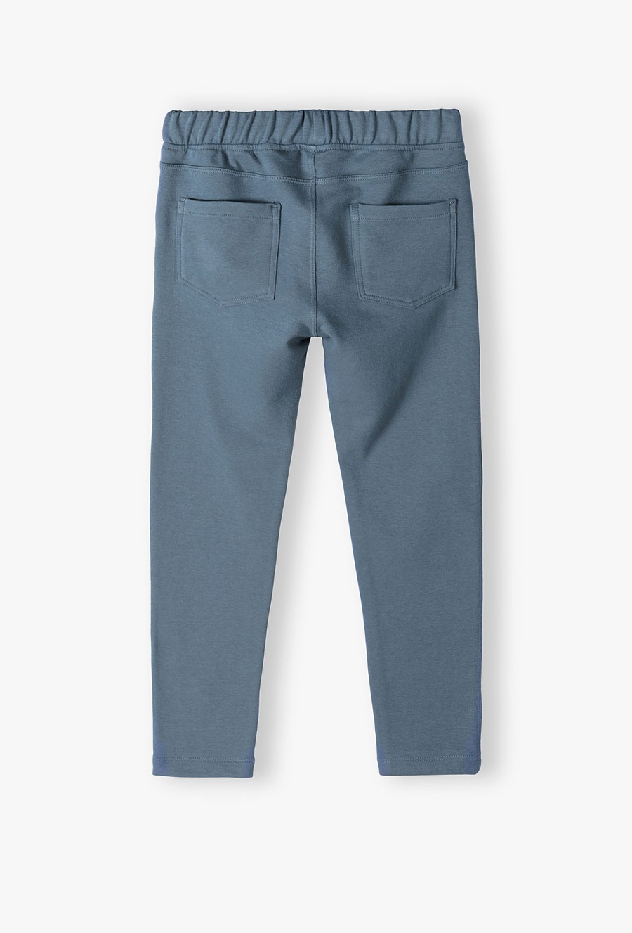 Gładkie tregginsy dziewczęce - niebieskie