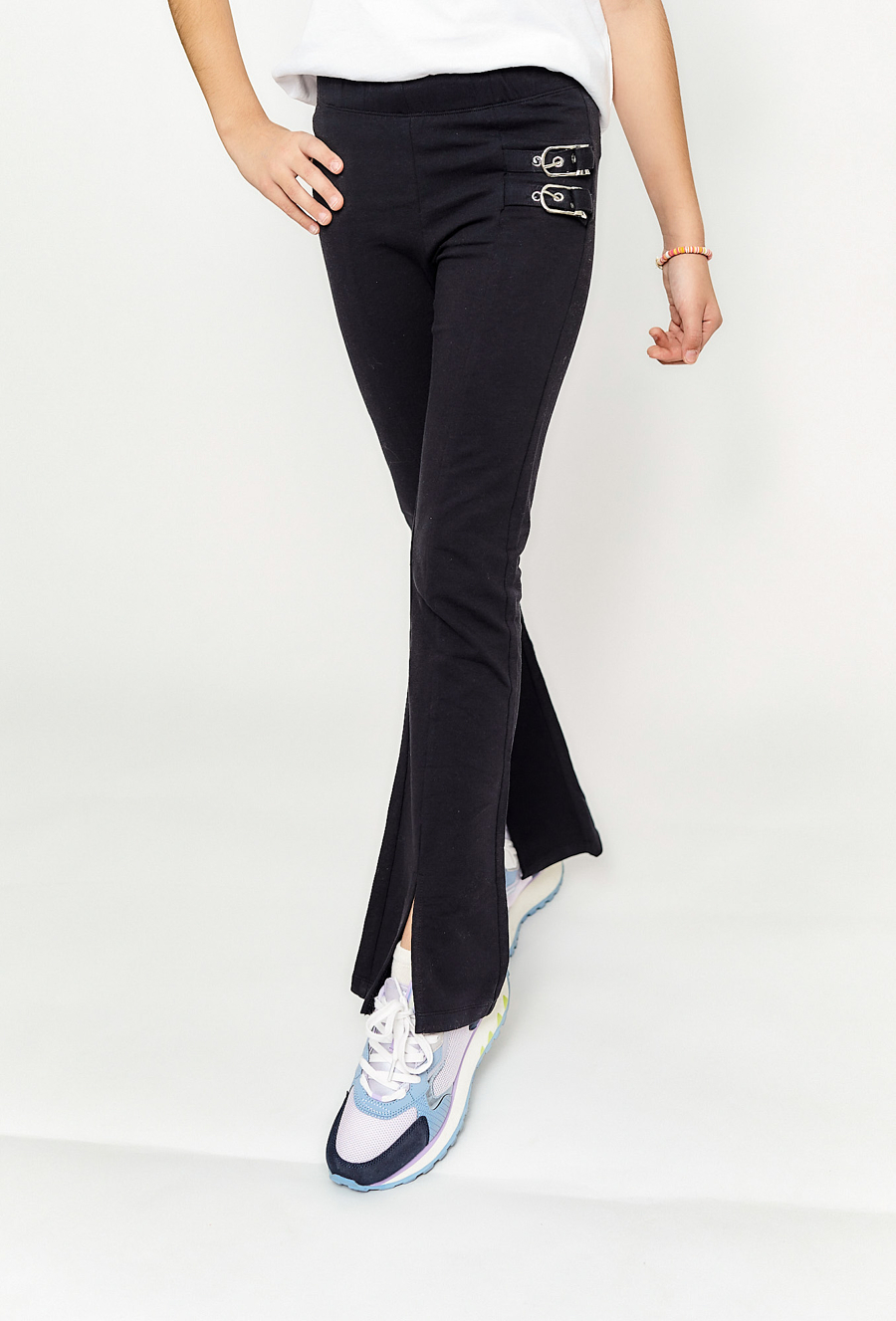 Spodnie z rozszerzanymi nogawkami