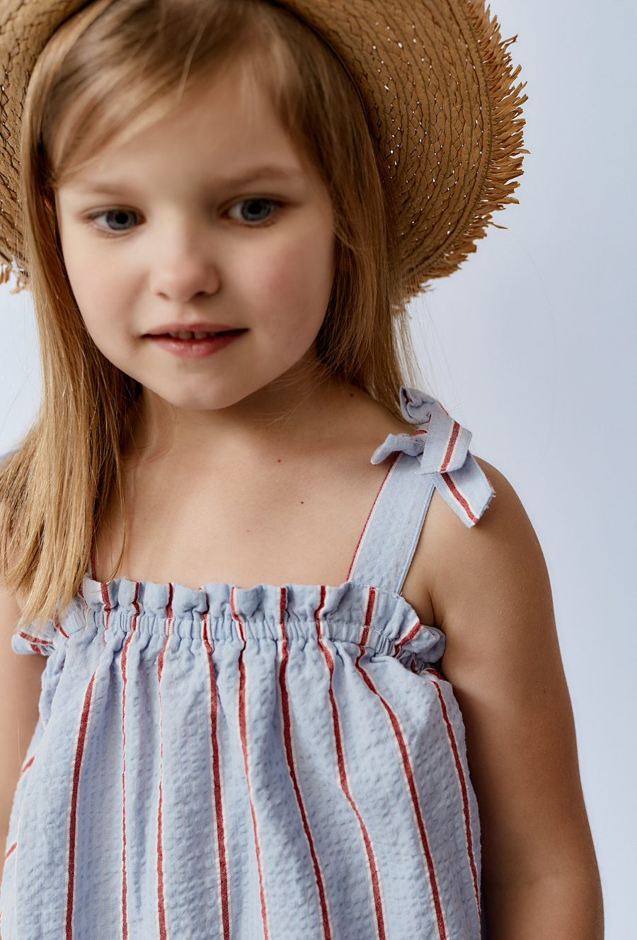 Letnia sukienka na ramiączkach