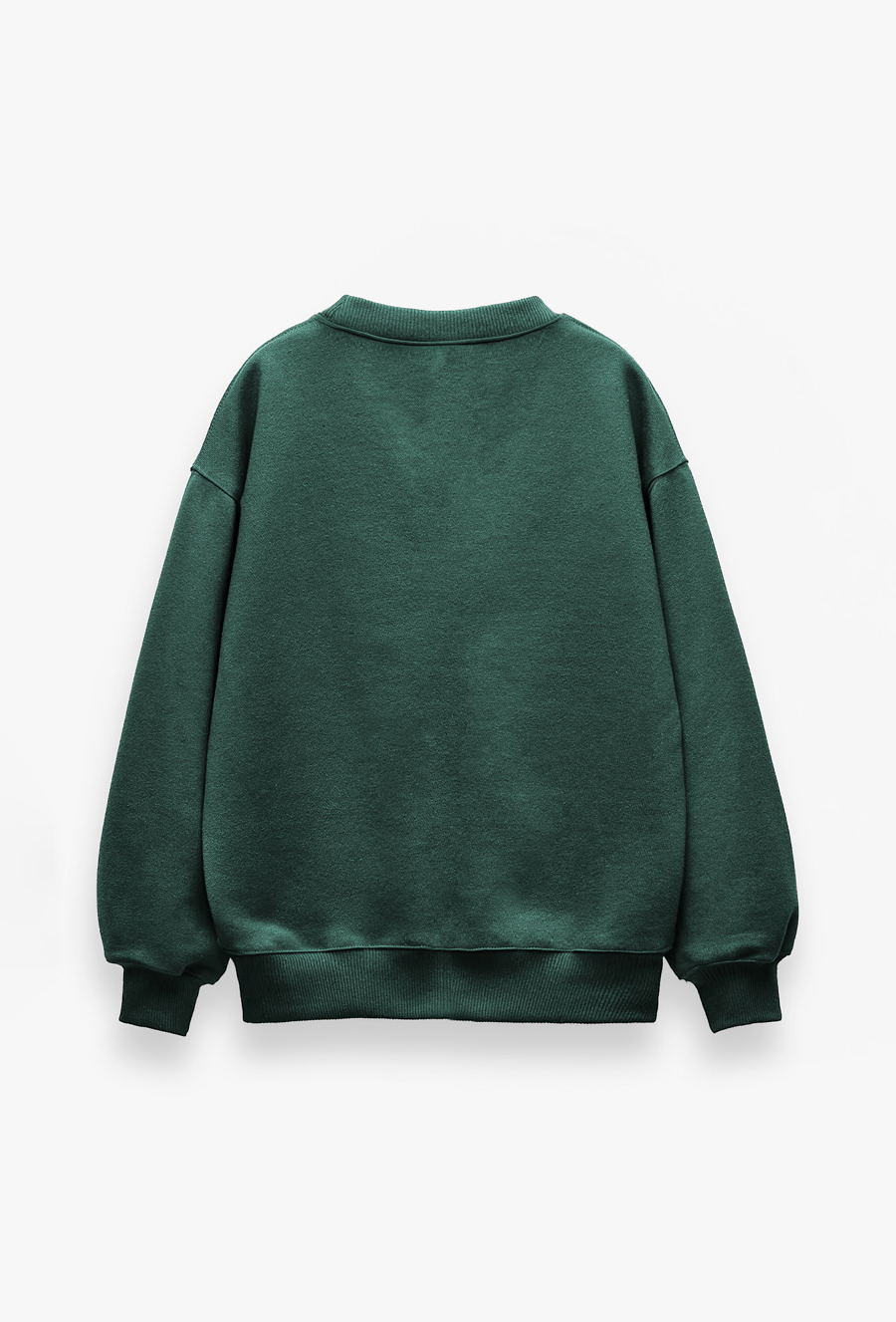 Zielona bluza dresowa w collegowym stylu -Lincoln&Sharks