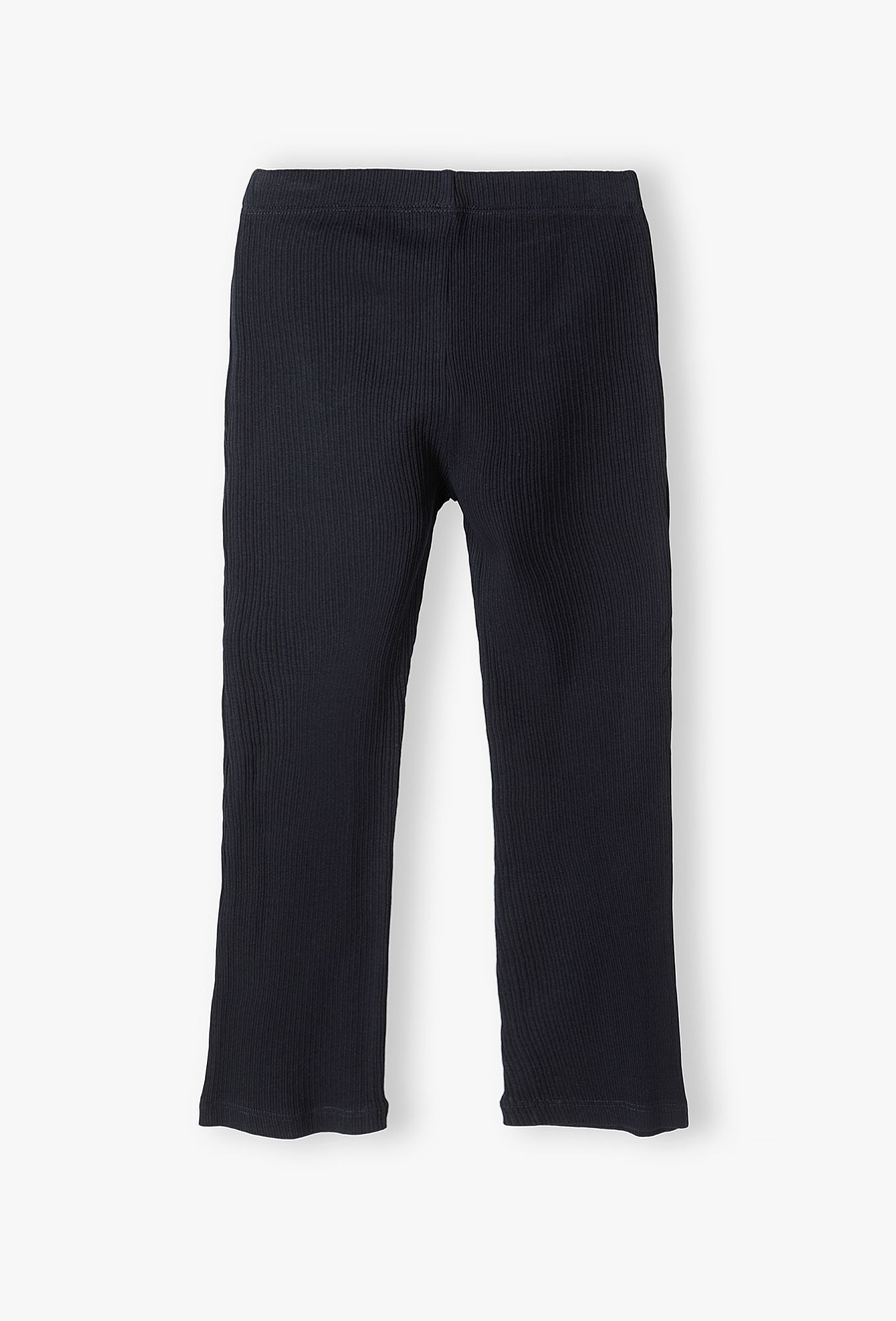 Granatowe spodnie dziewczęce w prążki - Max&Mia