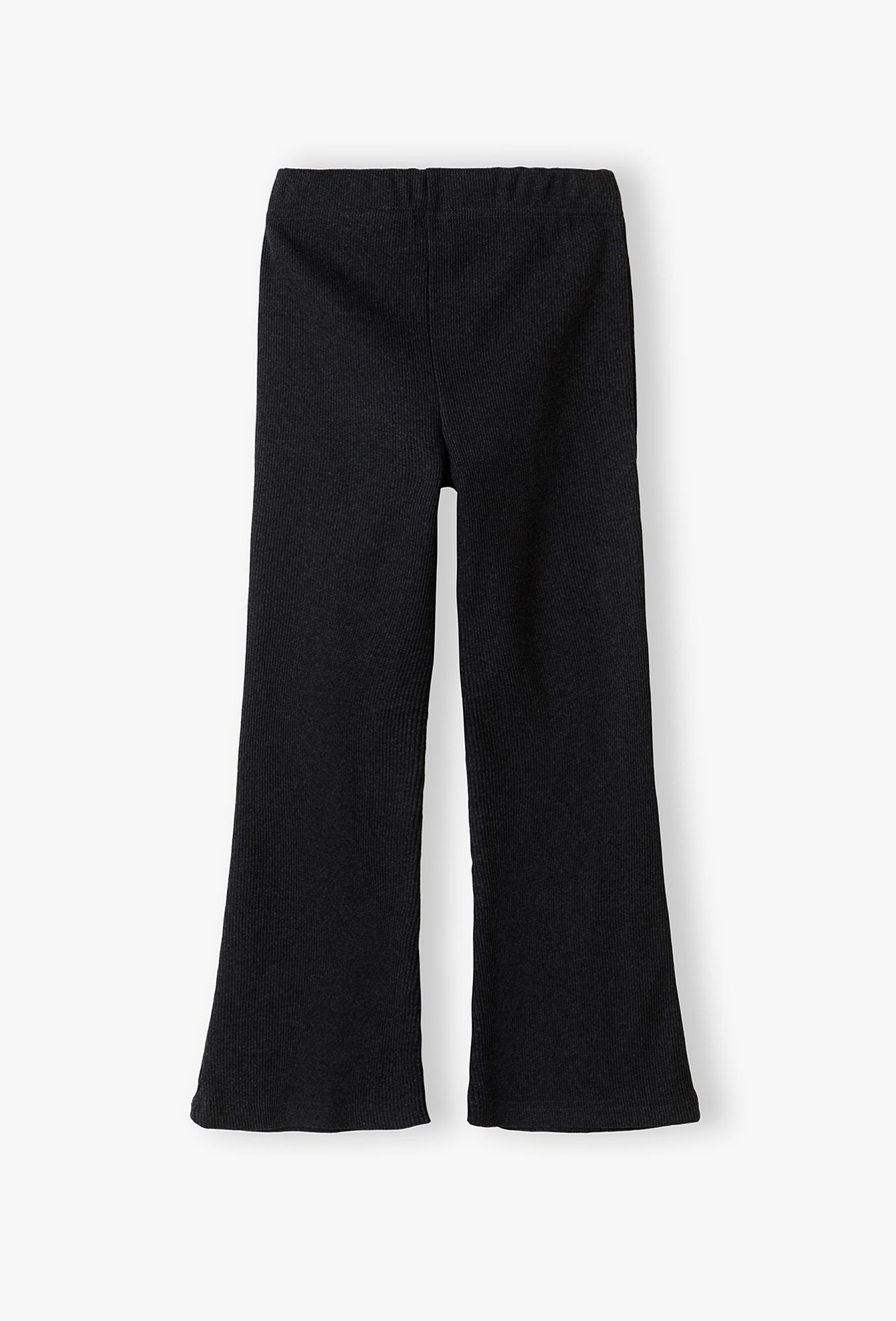 Czarne spodnie dziewczęce - Flare- Limited Edition