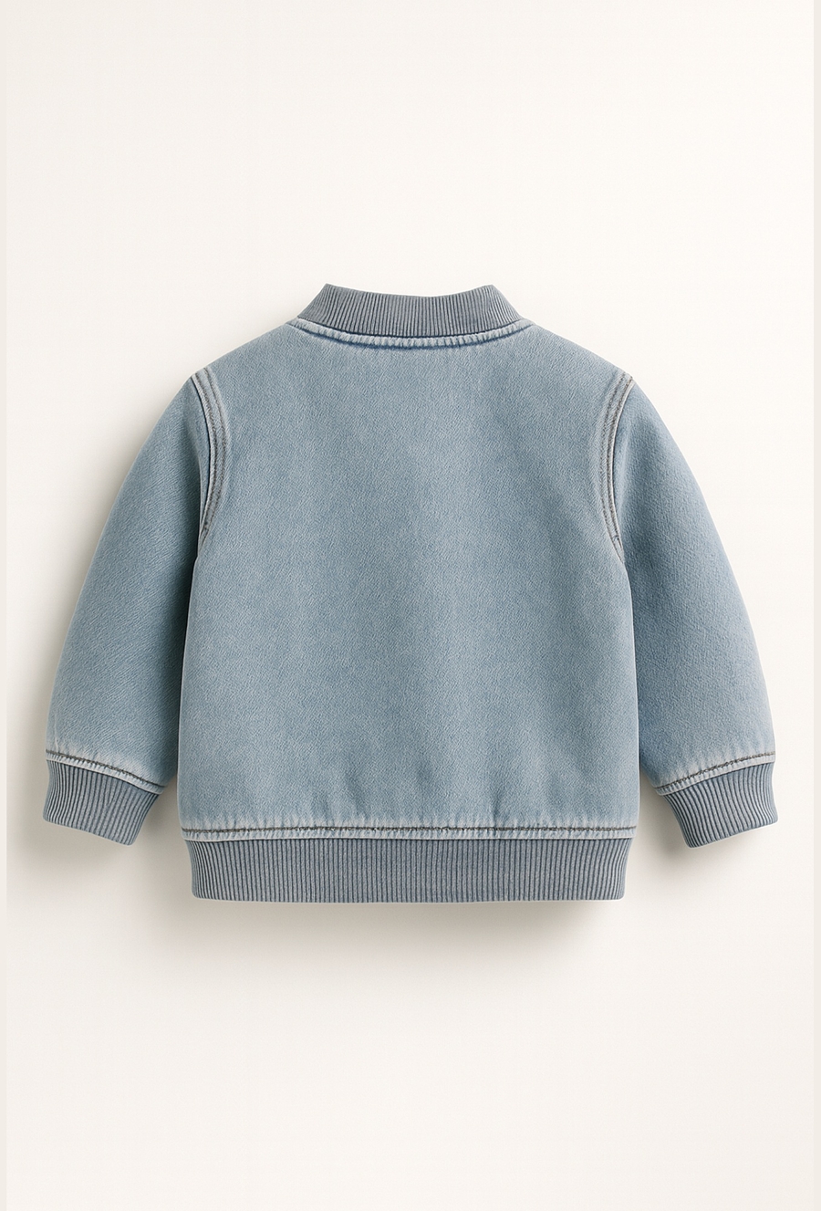 Niemowlęca bluza rozpinana na stójce