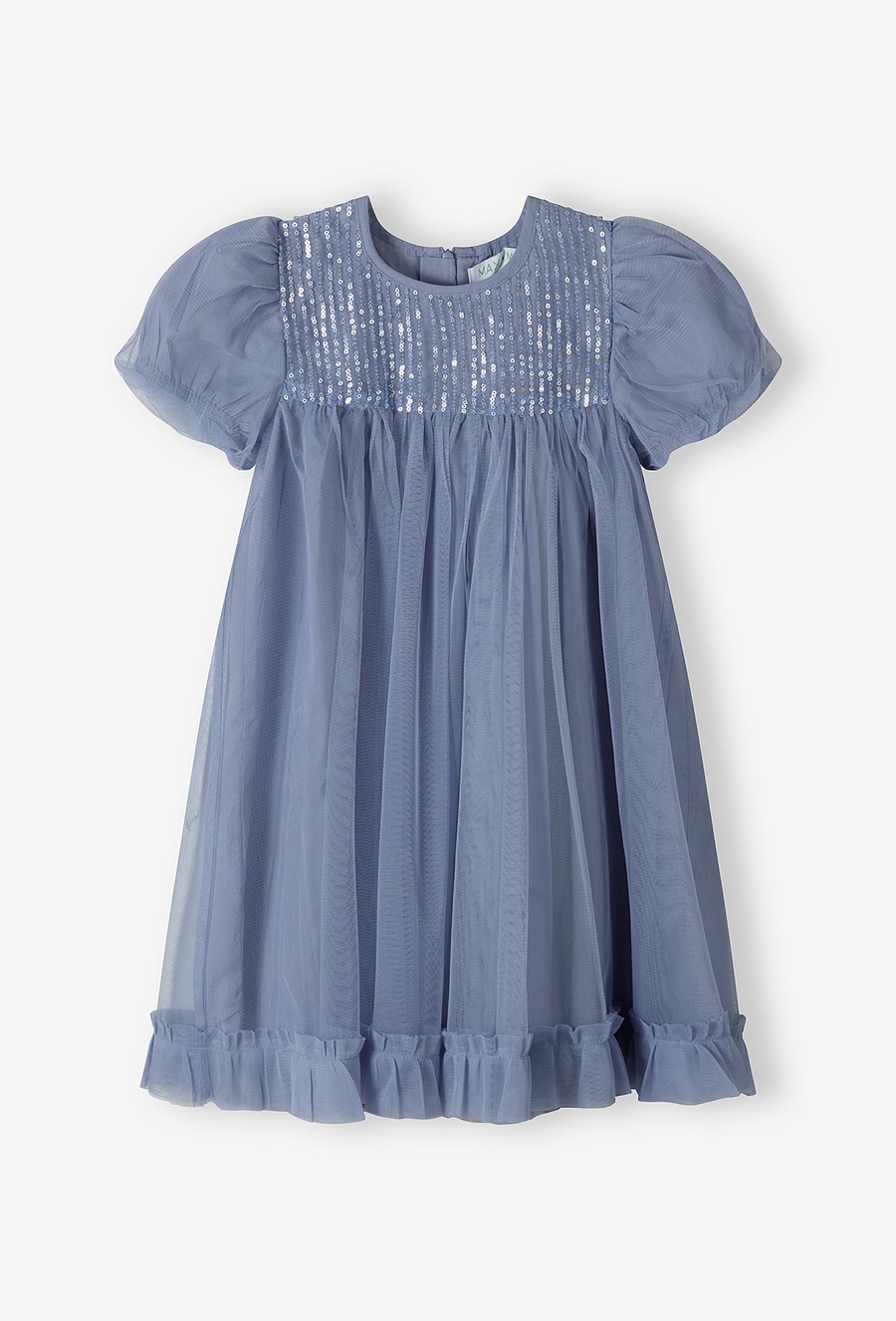 Elegancka tiulowa sukienka dla dziewczynki - 510.15.