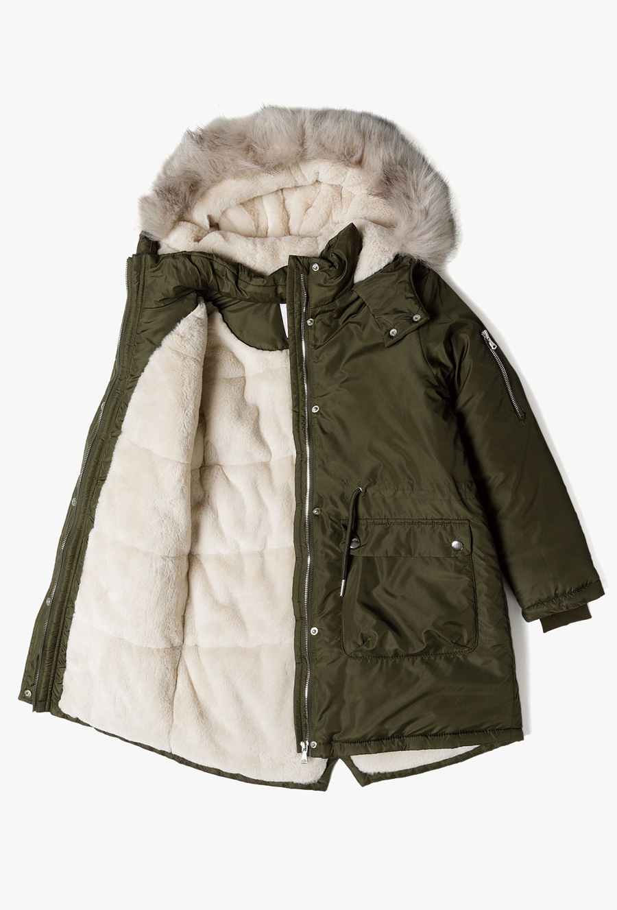 Kurtka zimowa dla dużej dziewczynki - 510.15.