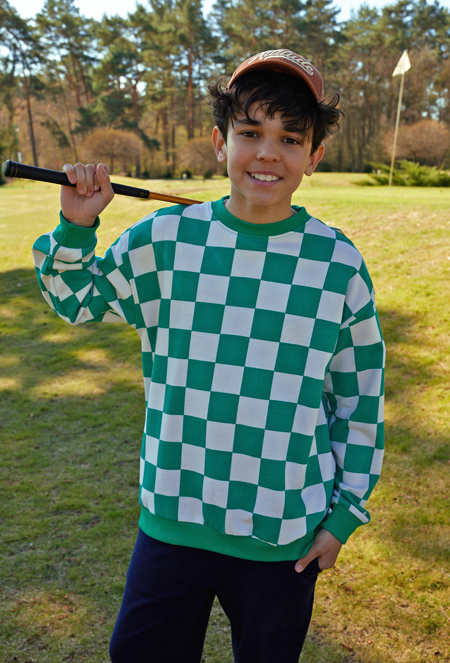 Bluza nierozpinana na stójce