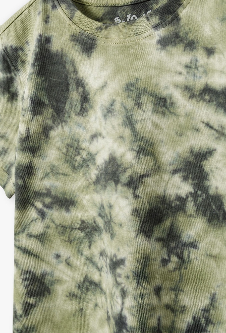 T-shirt dla chłopca - zielony kamuflage - 510.15.