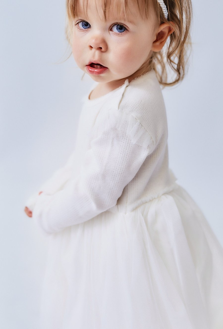 Body-sukienka z długim rękawem