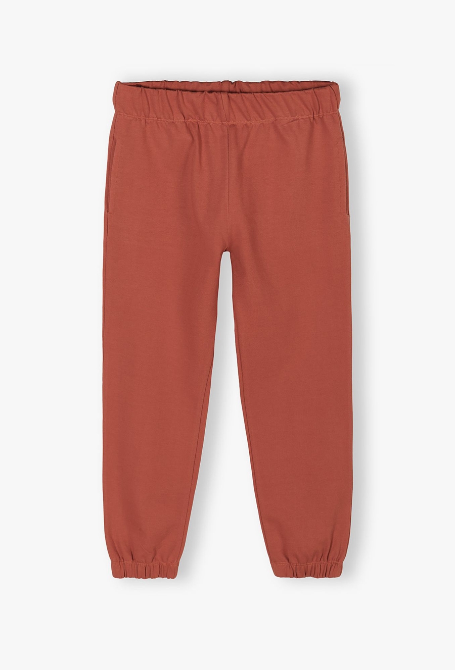 Spodnie dresowe dla dziewczynki - dzianinowe