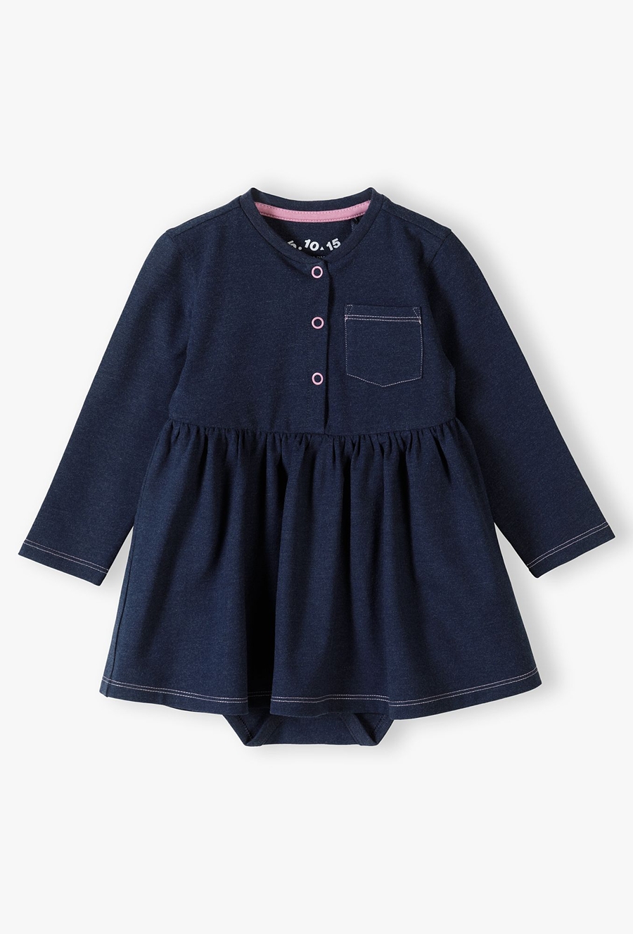 Sukienko - body dla niemowlaka z długim rękawem - 510.15.