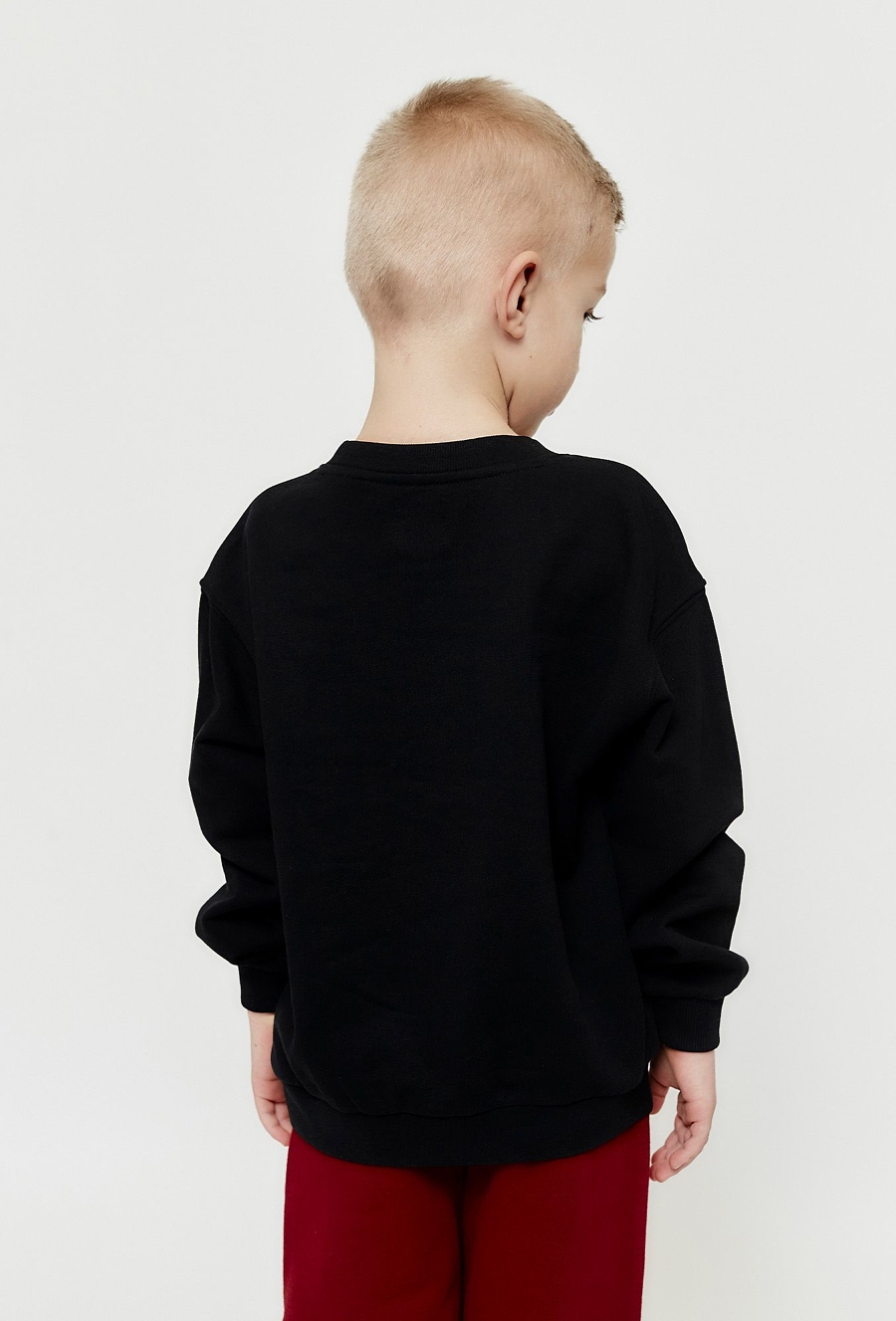 Czarna bluza dresowa bez kaptura - Limited Edition