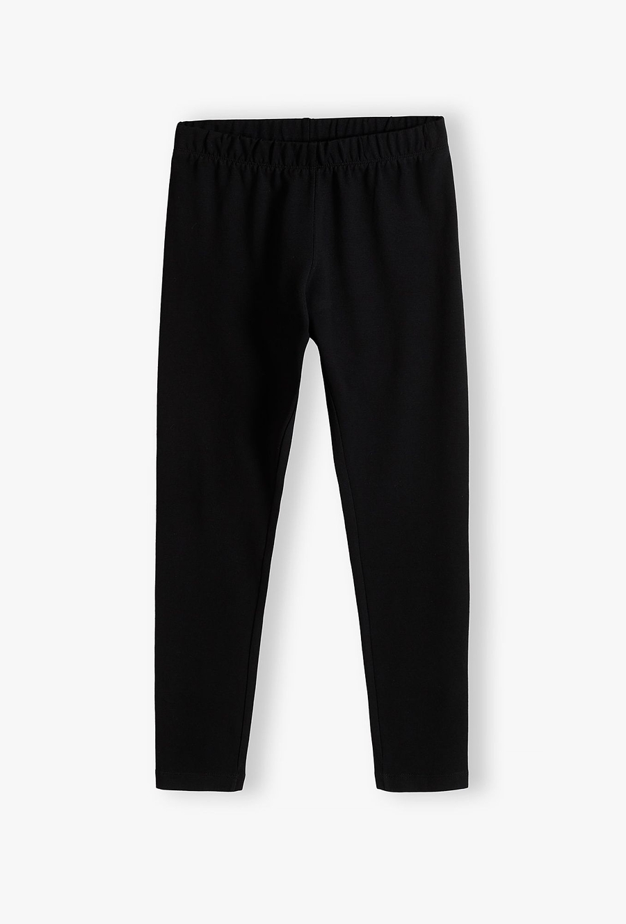 Czarne leginsy dziewczęce - basic - 510.15.