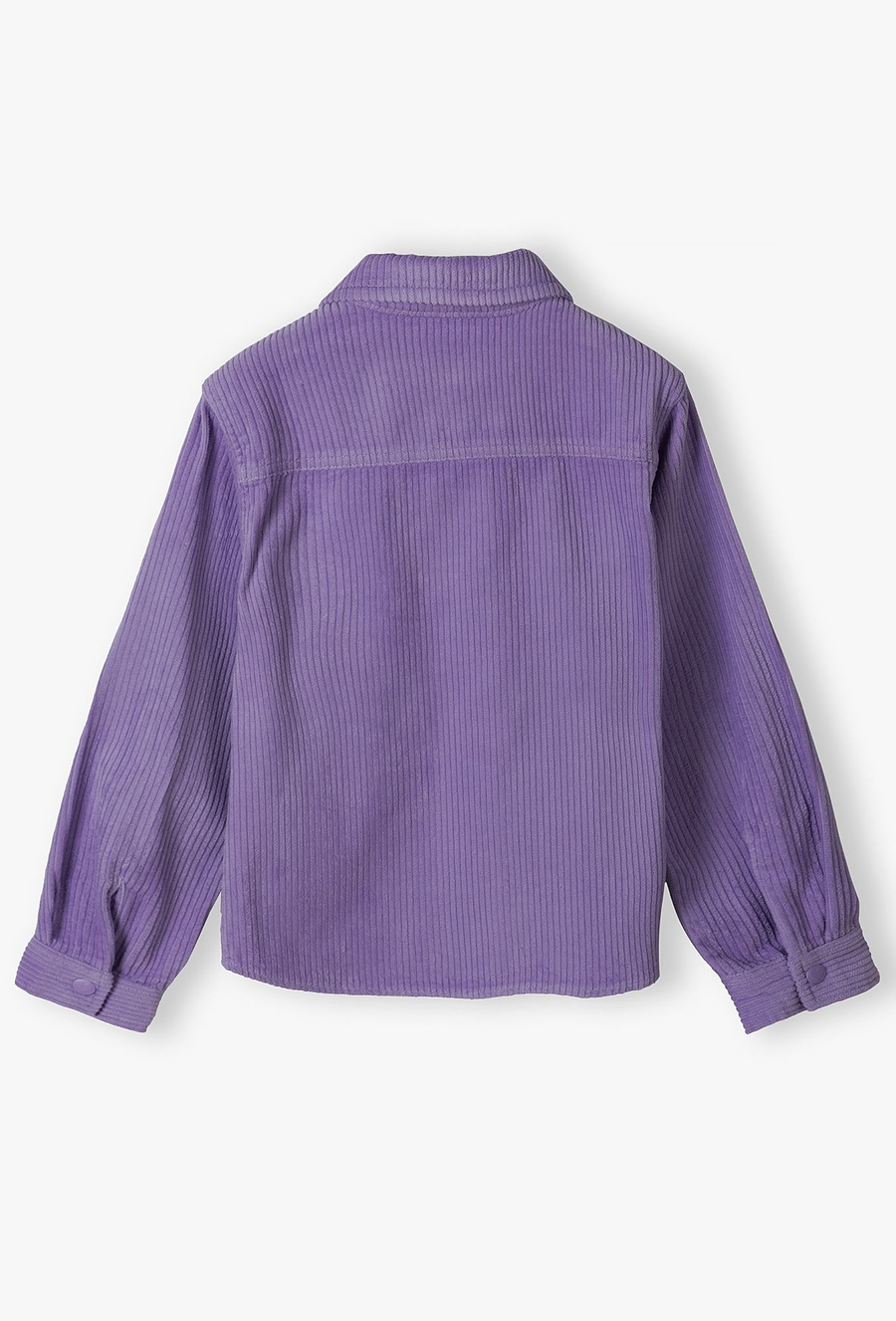 Fioletowa koszula rozpinana dla dziewczynki - 510.15.
