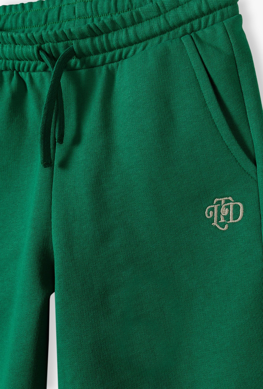 Zielone i beżowe spodenki dla chłopca - 2pak - Limited Edition