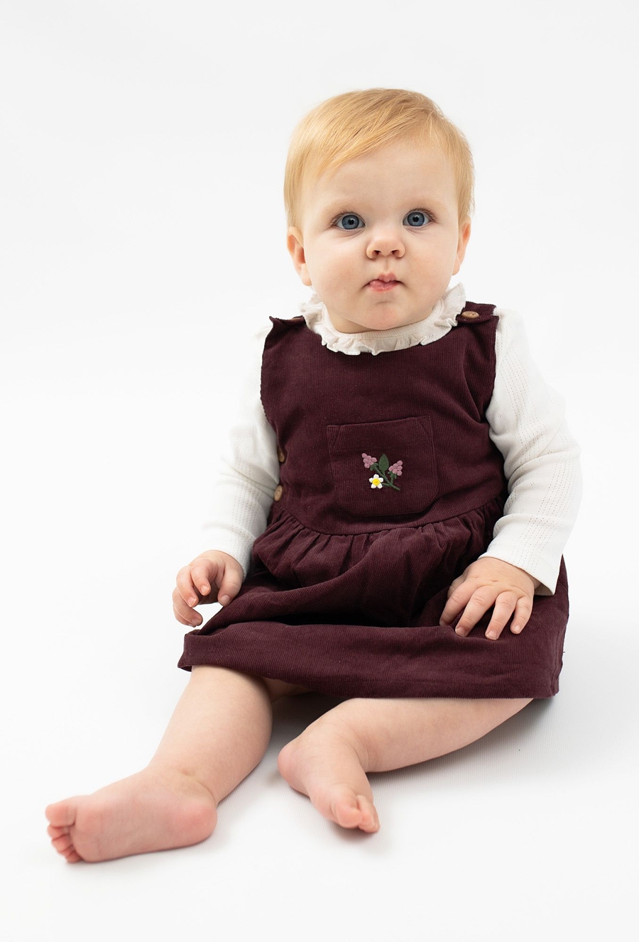 Komplet sukienka i bluzeczka dla niemowlaka - 510.15.