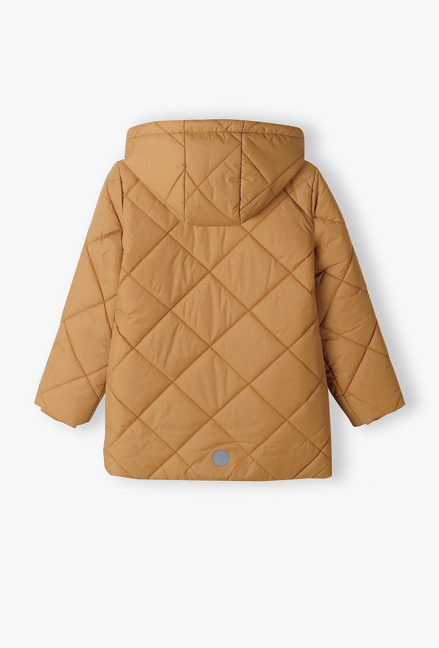 Pikowany płaszcz zimowy dziewczęcy