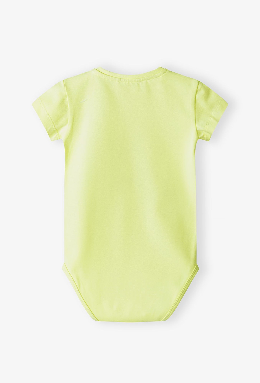 Body bawełniane seledynowe ótkim rękawem