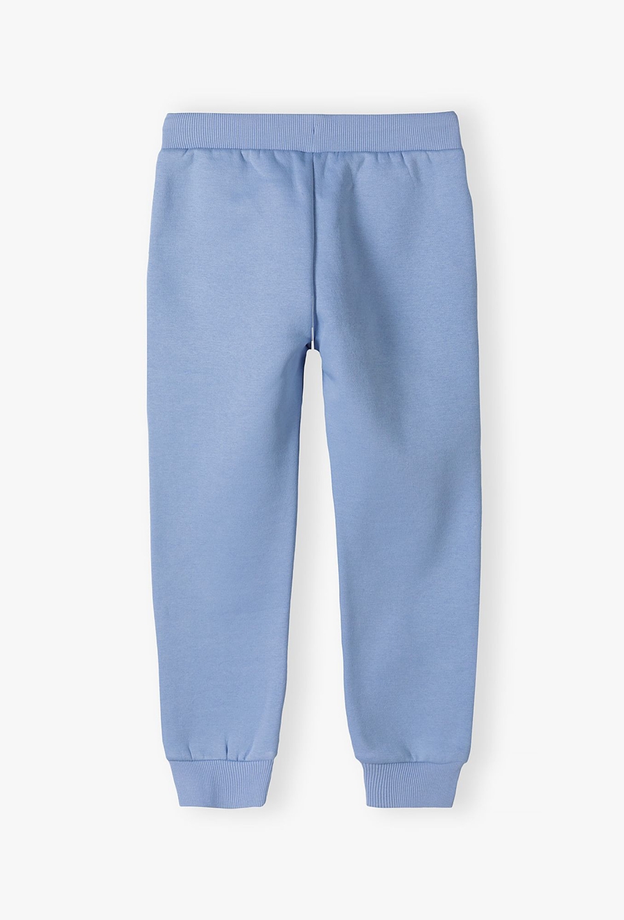 Spodnie dresowe dziewczęce niebieskie - Powerful #Family