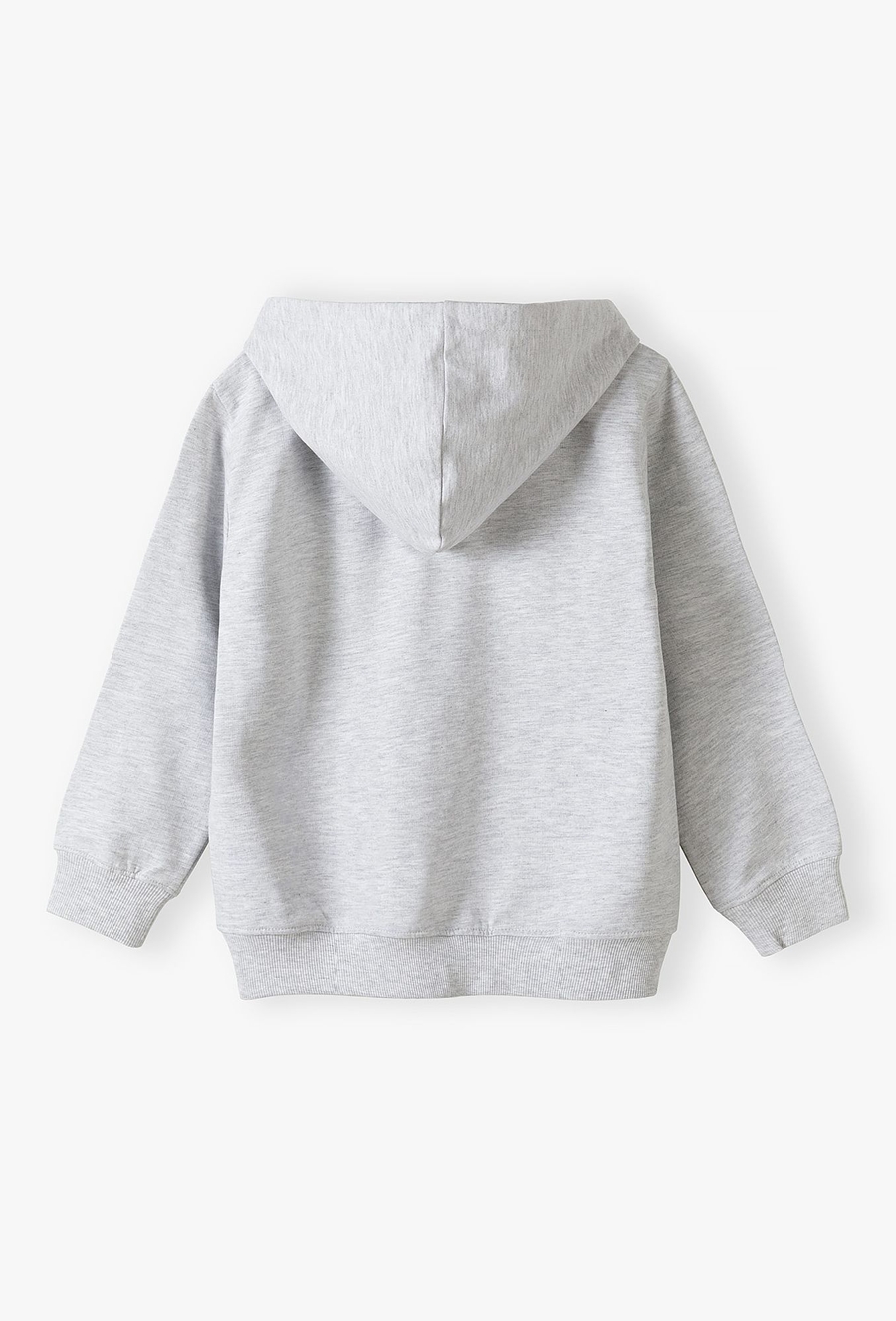 Szara bluza dresowa - basic - 510.15.