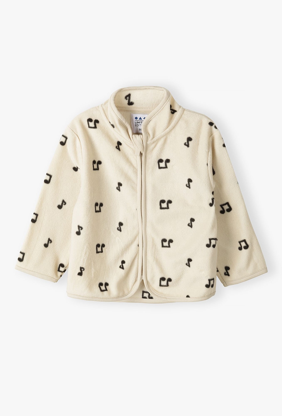 Polarowa bluza rozpinana na stójce- 510.15.