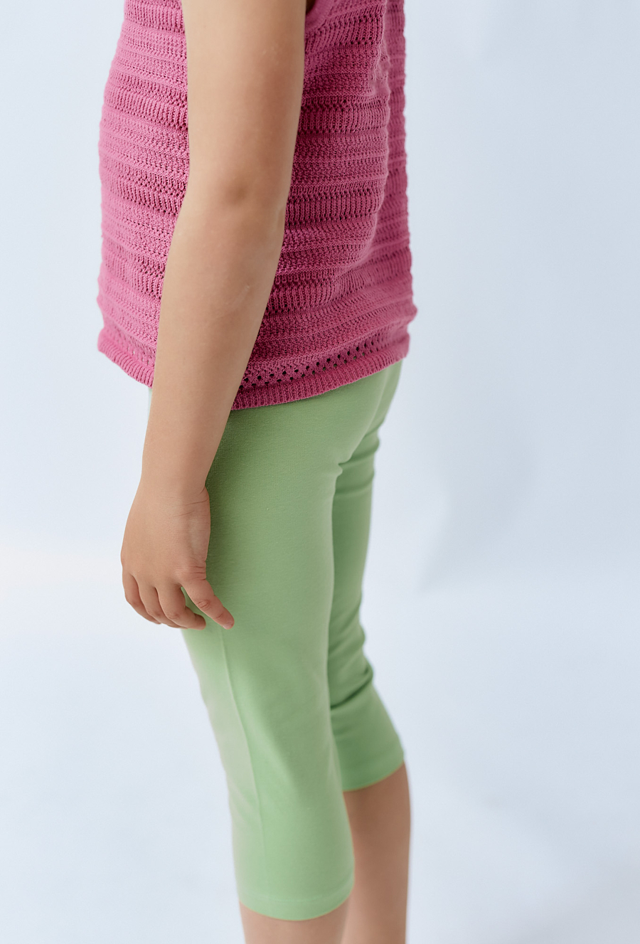 Dziewczęce legginsy 3/4