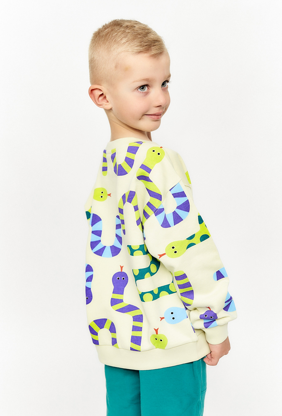 Bluza nierozpinana z nadrukiem