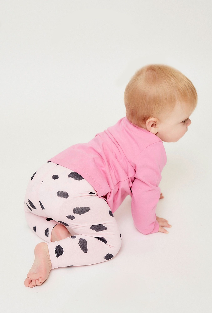 Legginsy niemowlęce dla dziewczynki