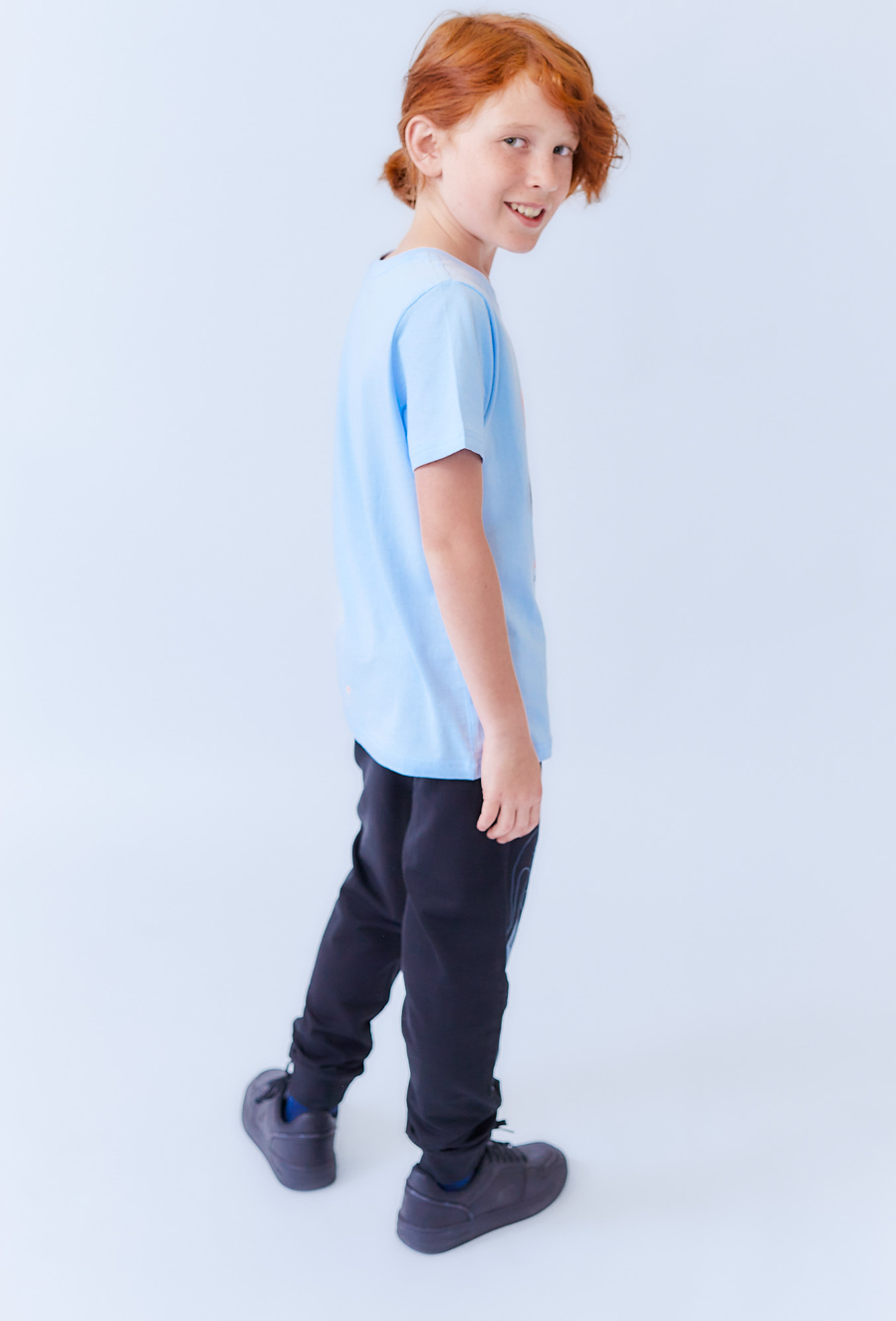 Koszulka chłopięca z nadrukiem motocykla