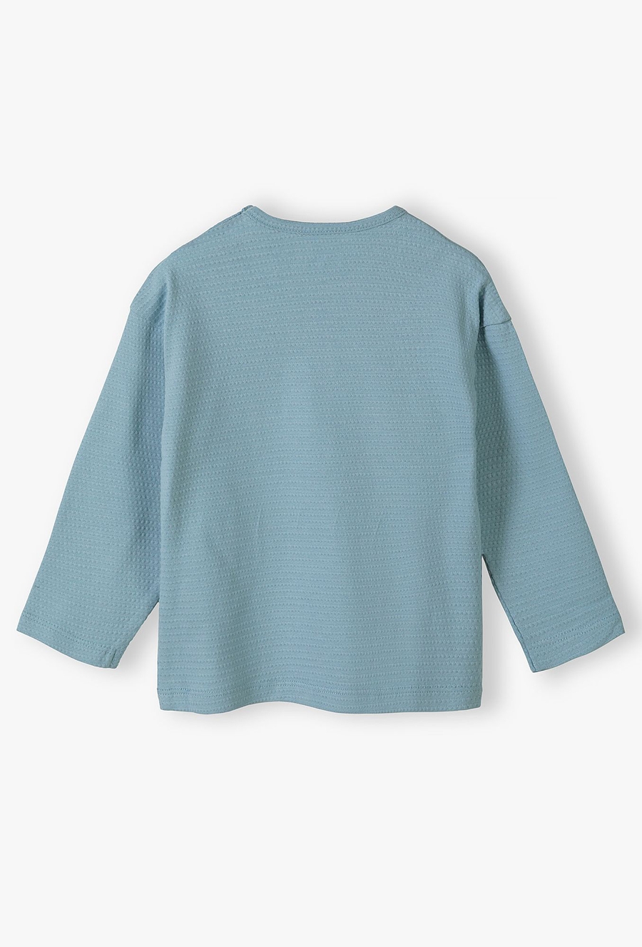 Niebieska bawełniana bluzka niemowlęca