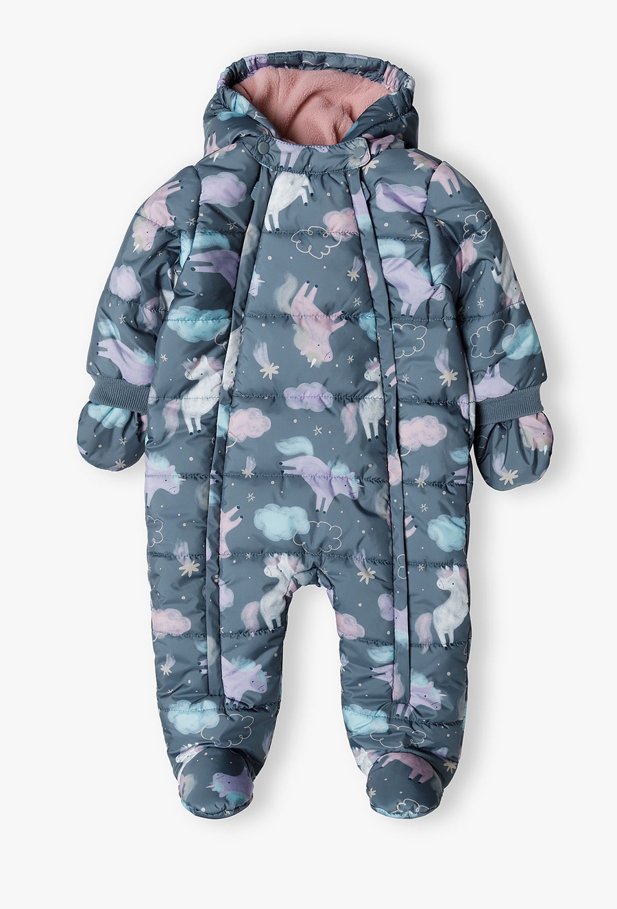 Kombinezon niemowlęcy w jednorożce