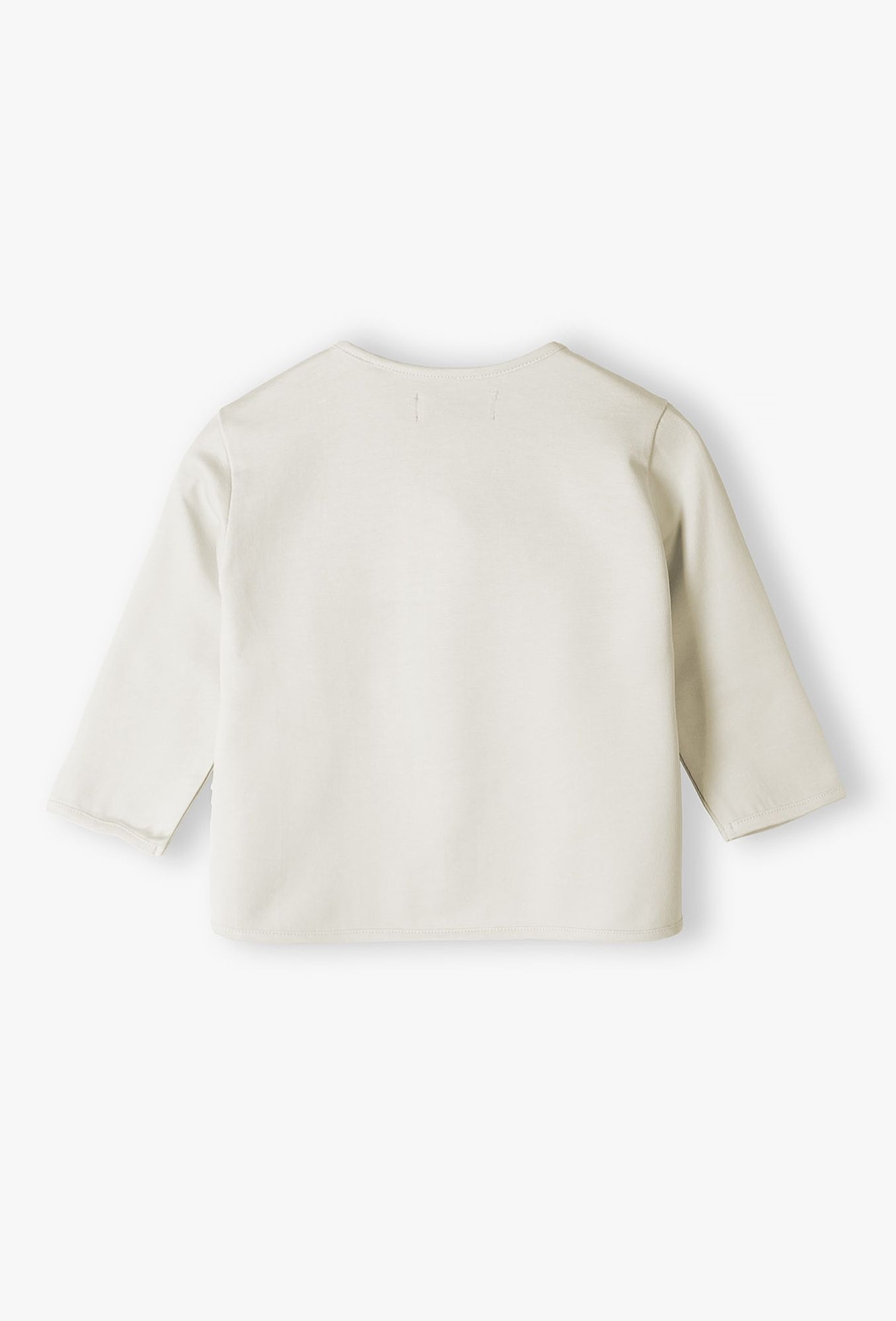 Bluza niemowlęca bez kaptura - ecru - 510.15.