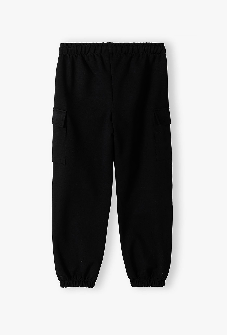 Czarne spodnie dresowe - bojówki