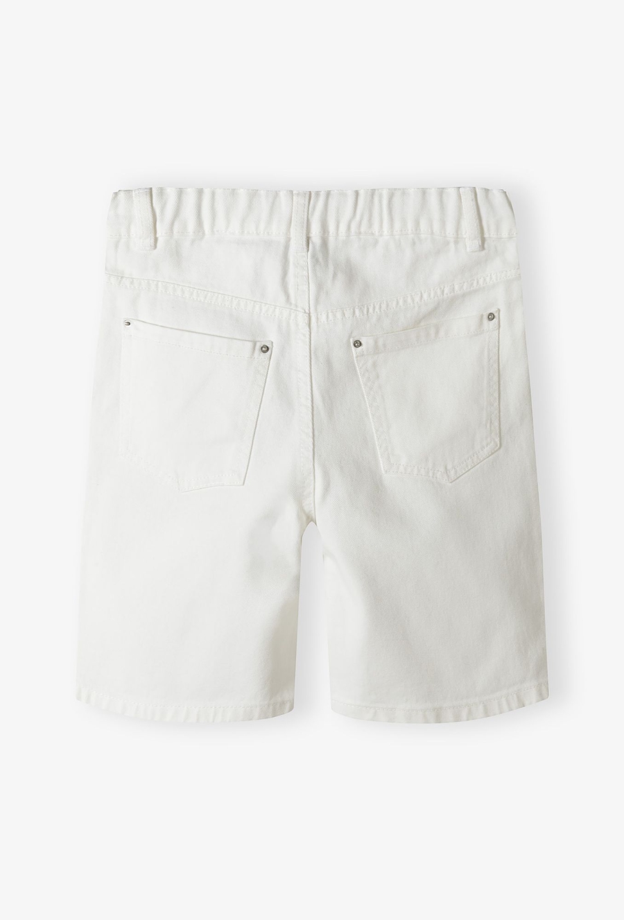 Białe jeansowe spodenki na lato - Limited Edition