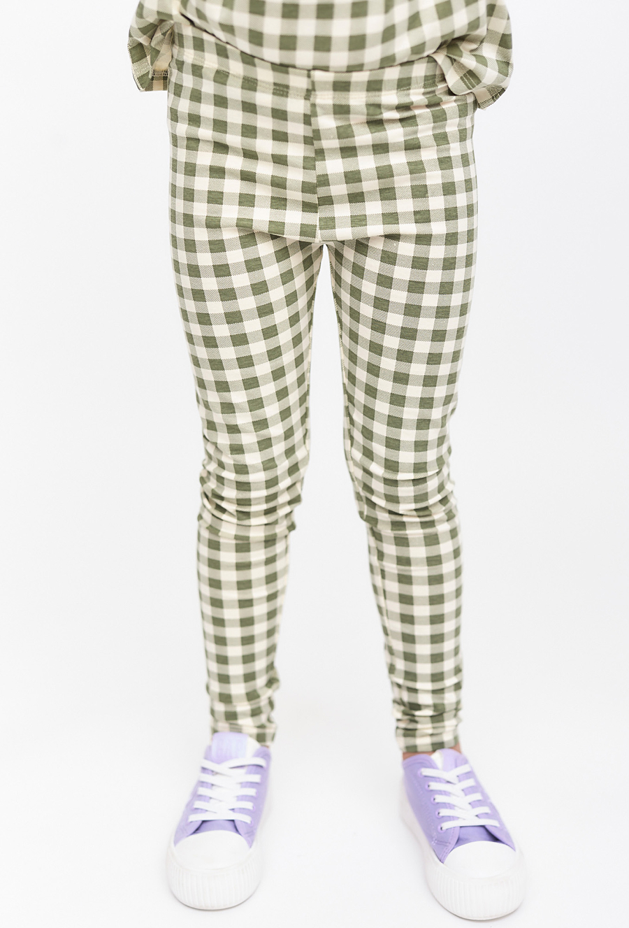 Zielone legginsy dla dziewczynki - 510.15.