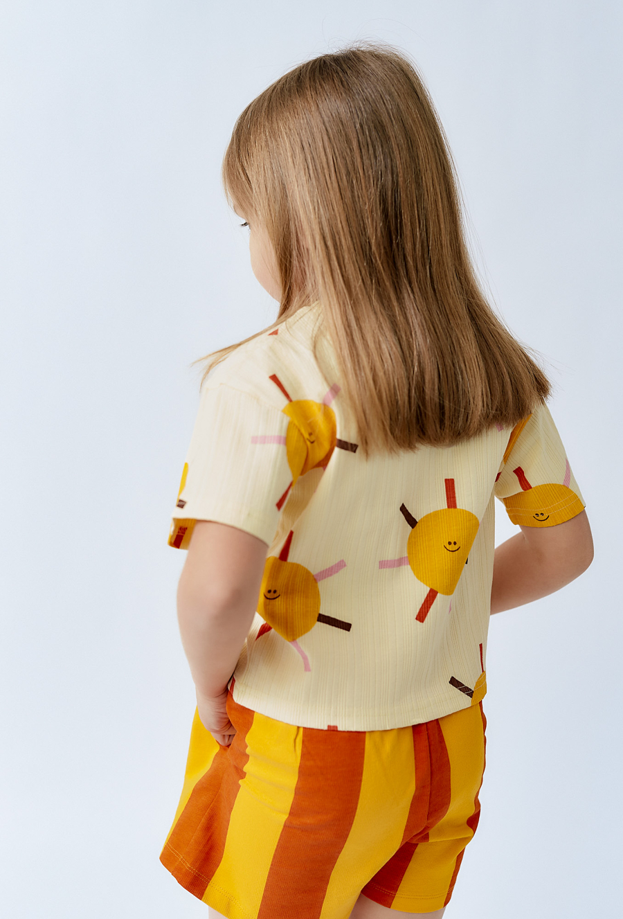 Koszulka dziewczęca w słońca