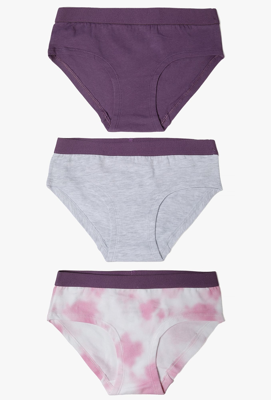 Majtki dziewczęce hipstery - 3pak - 510.15.